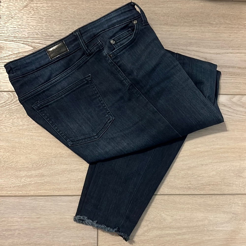 Jeans - mid rise/ankle/skinny/stretch/no holes